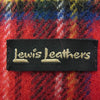 Lewis Leathers ルイスレザー スコットランド製 タータンチェック ラムウール マフラー レッド系【中古】