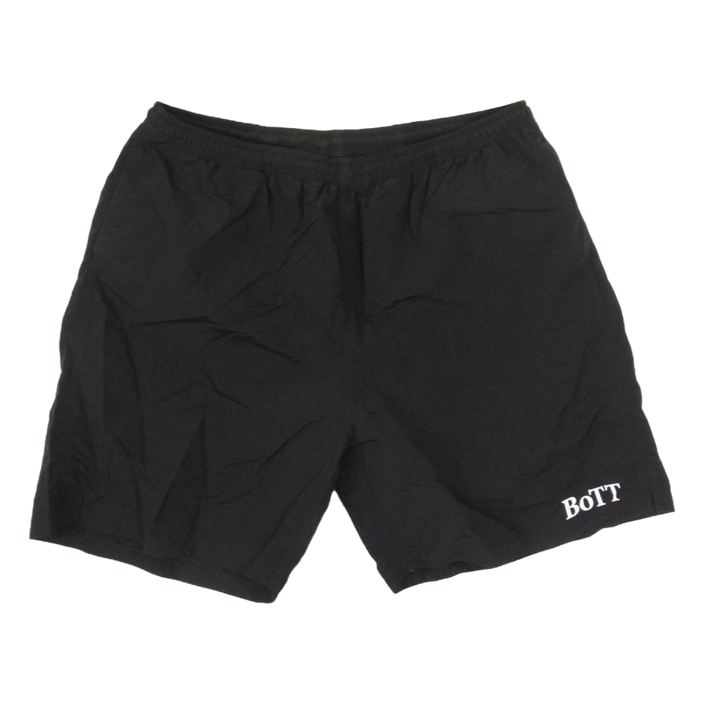 BOTT ボット 241BoTT20 ナイロン ショート パンツ ブラック系 XL【美品】【中古】