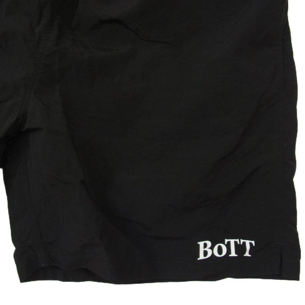 BOTT ボット 241BoTT20 ナイロン ショート パンツ ブラック系 XL【美品】【中古】