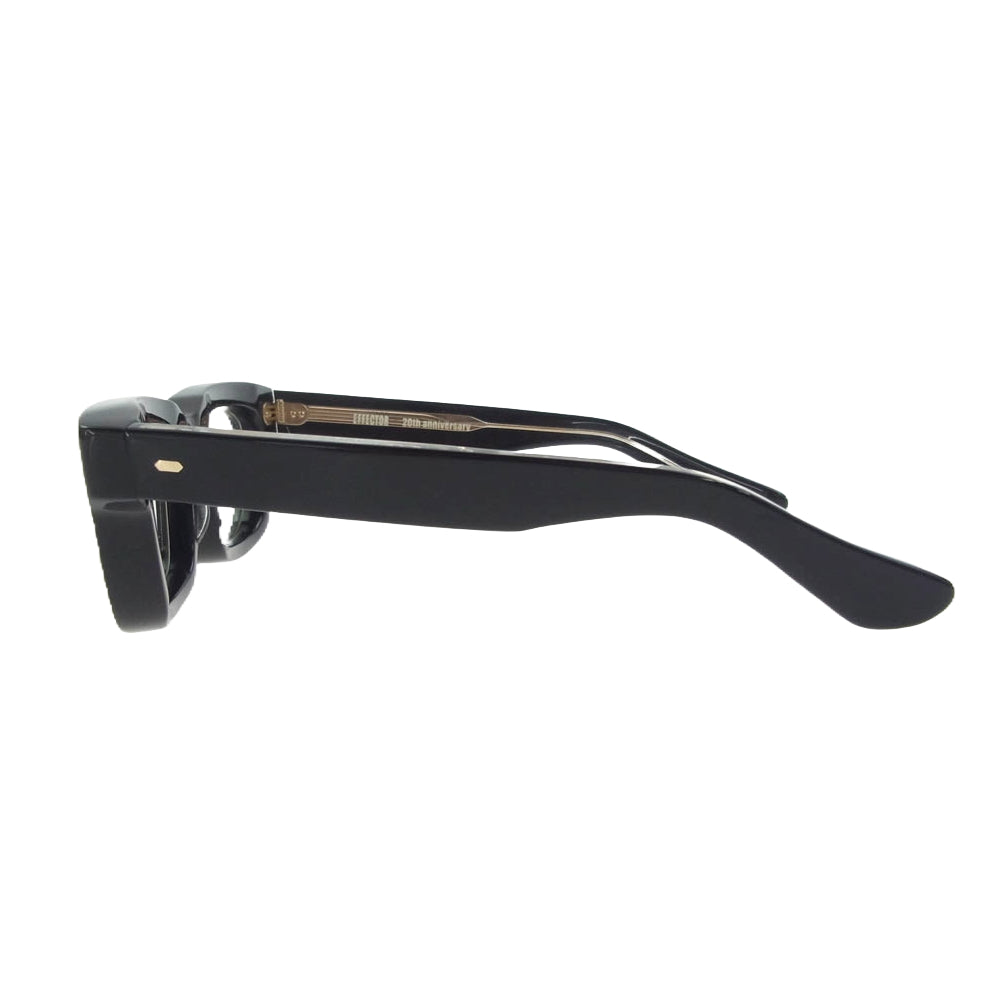 EFFECTOR エフェクター MUNAKATA FULL UP 20th Anniversary Model 20周年 ムナカタ サングラス 眼鏡 アイウェア ブラック系【美品】【中古】