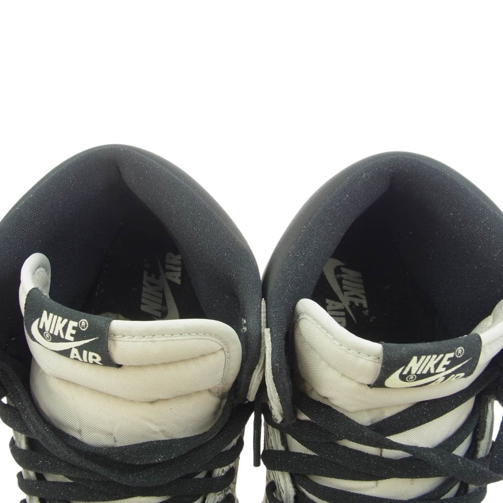 NIKE ナイキ DZ5485-052 Air Jordan 1 High OG White Cement/Safari エアジョーダン1 ハイ OG ホワイトセメント/サファリ スニーカー マルチカラー系 27.5cm【中古】