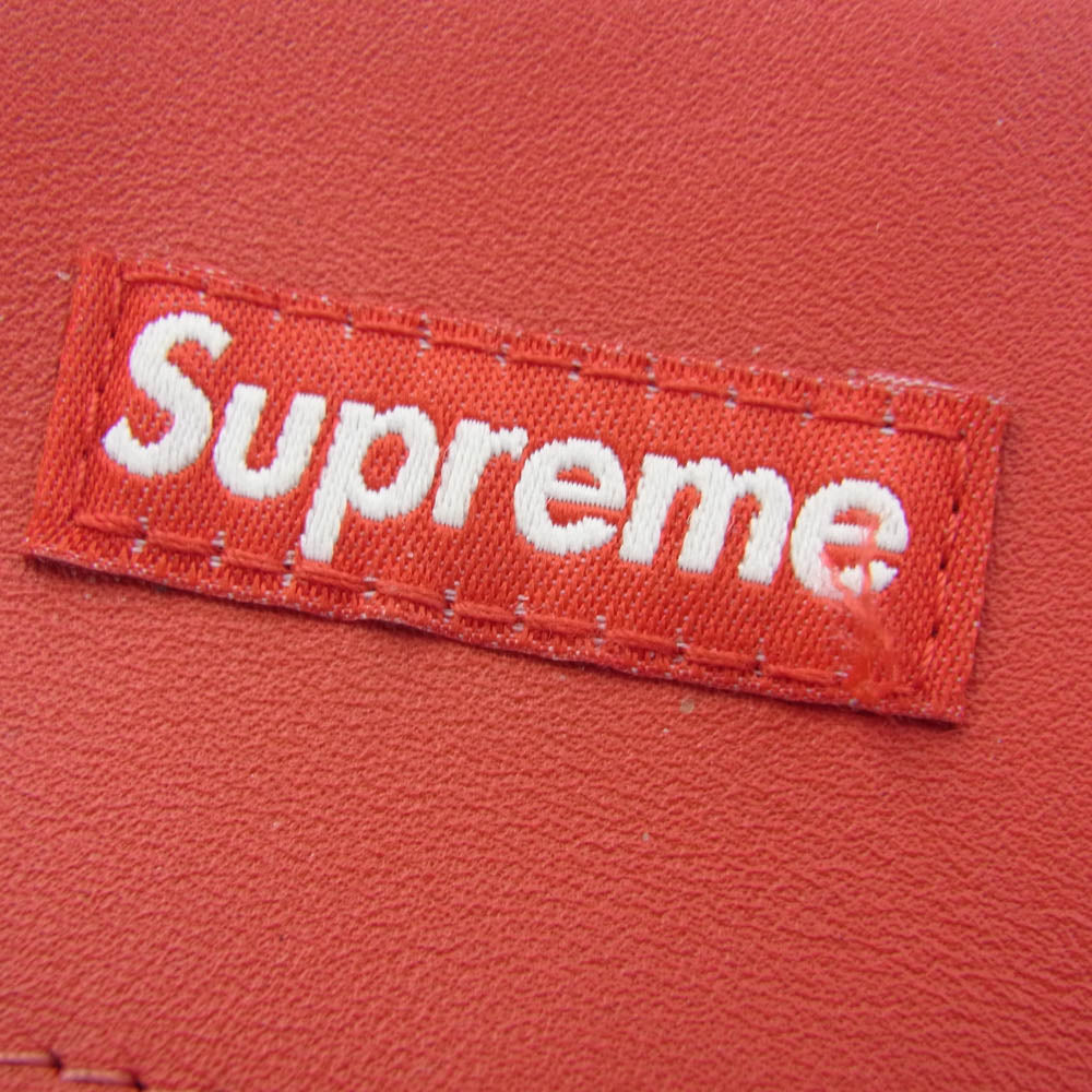 Supreme シュプリーム 23AW Leather Shoulder Bag レザー ショルダー バッグ レッド系【中古】