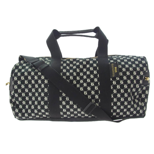 GLADHAND & Co. グラッドハンド × SPEAKEASY スピークイージー 総柄 ボストン バッグ ブラック系【極上美品】【中古】
