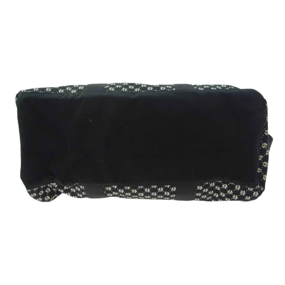 極美品 GLADHAND スピークイージーモノグラム総柄 ドラムバッグ ブラック GLADHAND & Co. グラッドハンド × SPEAKEASY スピークイージー