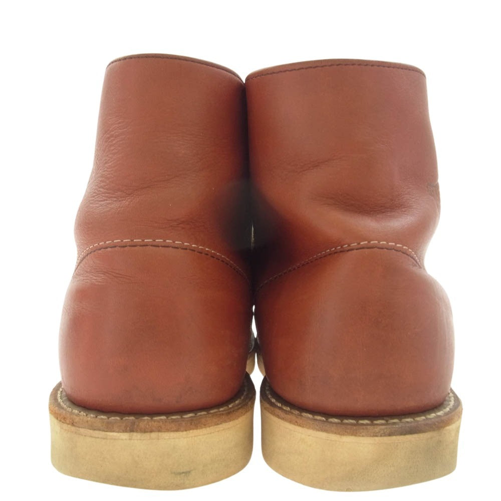 RED WING レッドウィング 8166 Classic Round クラシック ラウンド ワーク ブーツ レッド系 エンジ系 26.5cm【中古】
