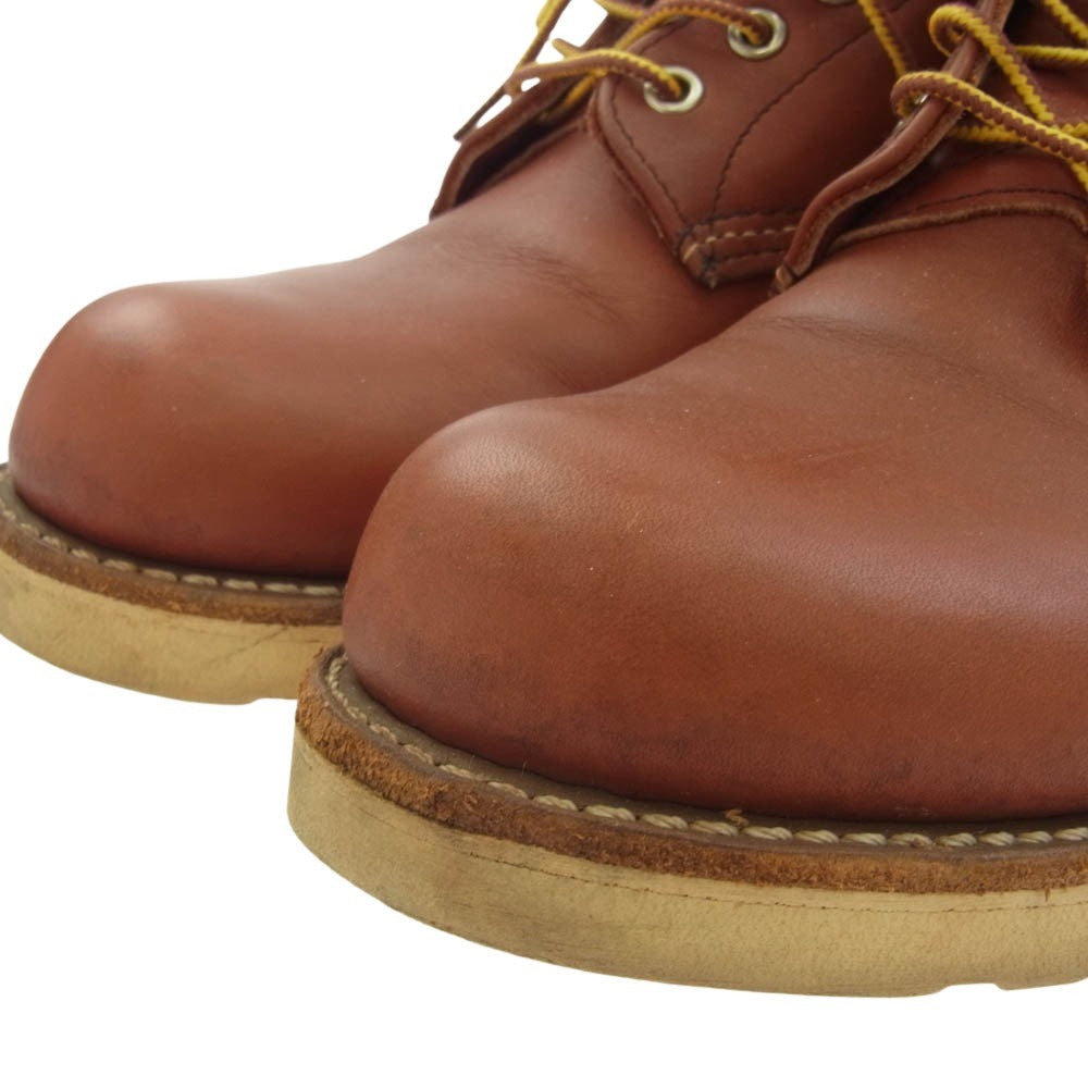 RED WING レッドウィング 8166 Classic Round クラシック ラウンド ワーク ブーツ レッド系 エンジ系 26.5cm【中古】