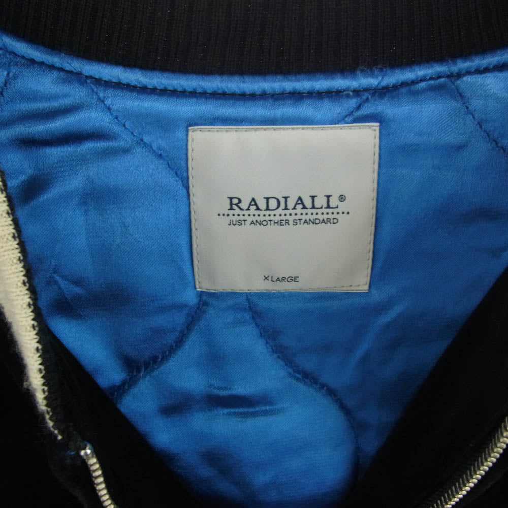 RADIALL ラディアル RAD-23AW-JK003 NOZARASI ノザラシ スーベニア ジャケット ブラック系 XL【中古】