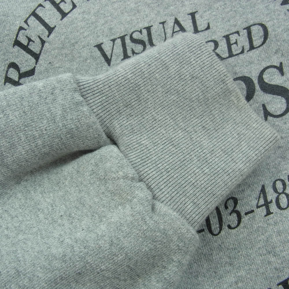 WTAPS ダブルタップス INGREDIENTS HOODY COTTON フーディ スウェット シャツ グレー系 SIZE X04【中古】
