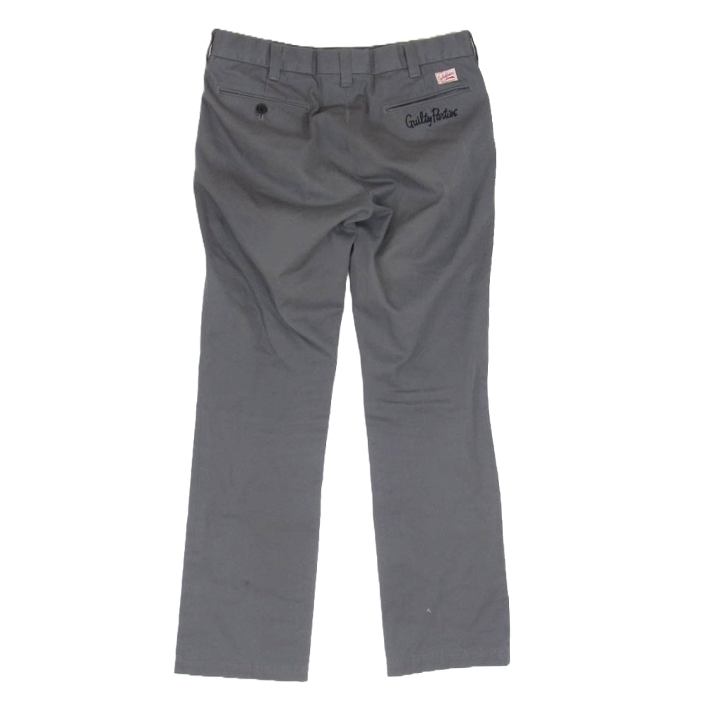 WACKO MARIA ワコマリア 22AW コットン ワーク パンツ グレー系 M【中古】