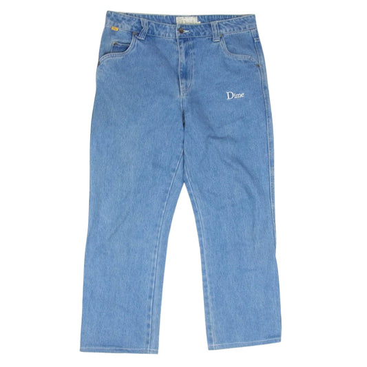 ダイム ストレート デニム パンツ インディゴブルー系 M【中古】
