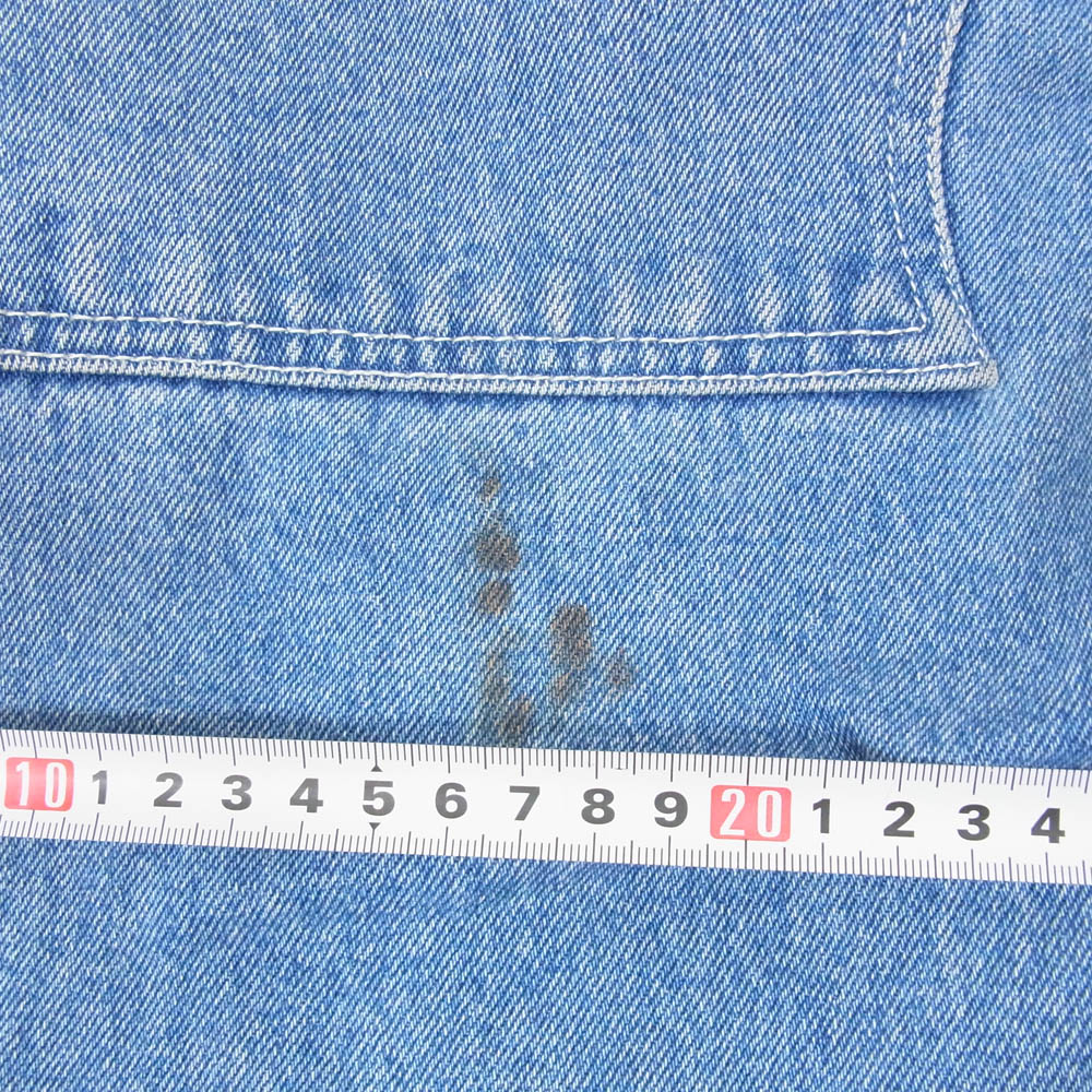 ダイム ストレート デニム パンツ インディゴブルー系 M【中古】