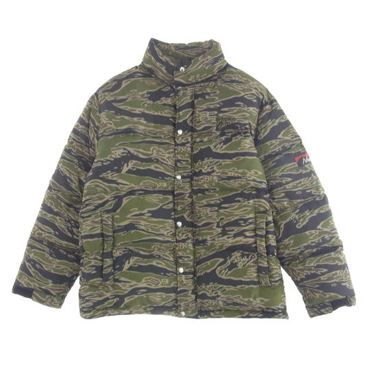 WACKO MARIA ワコマリア 20AW × NANGA ナンガ TIGERCAMO DOWN JACKET タイガー カモ ダウン ジャケット マルチカラー系【中古】