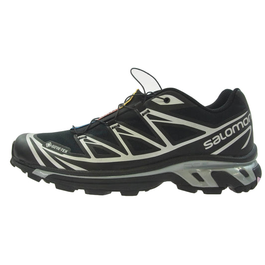 salomon サロモン 474506 XT-6 GTX ゴアテックス ローカット スニーカー ブラック系 27.5cm【中古】