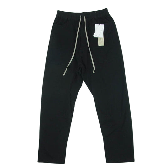 Rick Owens リックオウエンス DU02D2370-RIG DRKSHDW ダークシャドウ CLASSIC CARGO DREAWSTRING ドローストリング スウェット カーゴ サルエル パンツ ブラック系 S【中古】