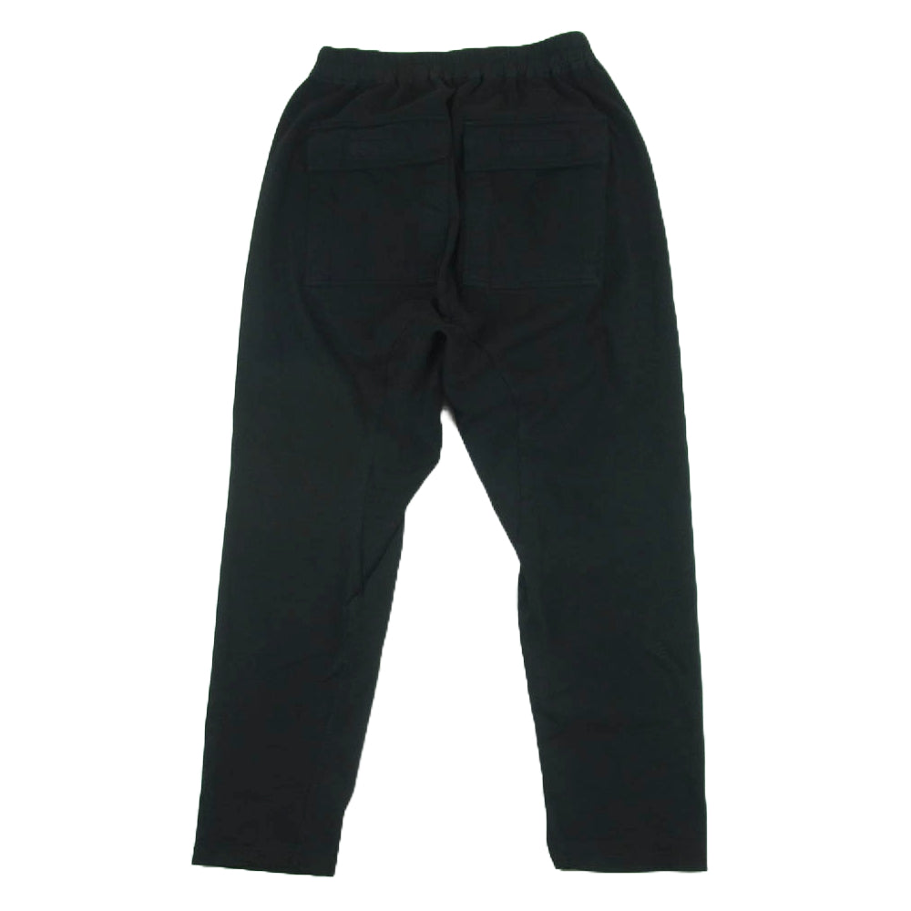 Rick Owens リックオウエンス DU02D2370-RIG DRKSHDW ダークシャドウ CLASSIC CARGO DREAWSTRING ドローストリング スウェット カーゴ サルエル パンツ ブラック系 S【中古】
