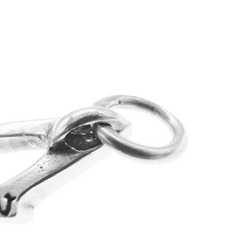 NAGUAL ナグァール ロゴ モチーフ ペンダント トップ シルバー系【中古