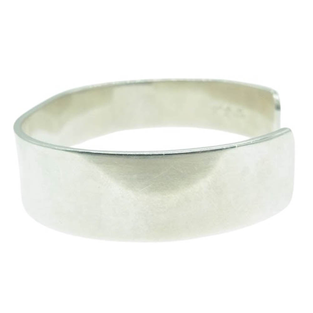 TADY&KING タディアンドキング K18 GPウルフ メタル 平打ち バングル シルバー シルバー系【中古】