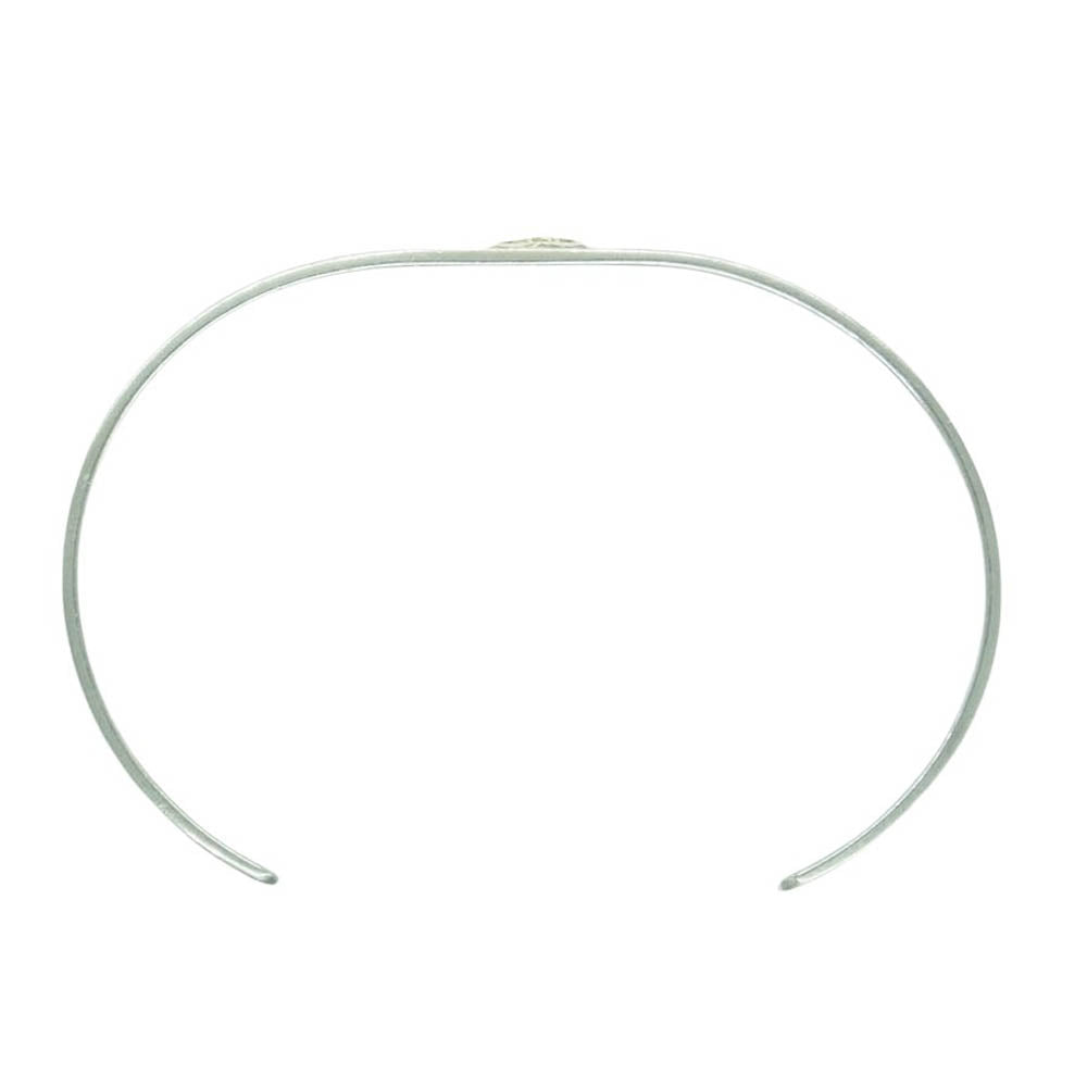 TADY&KING タディアンドキング K18 GPウルフ メタル 平打ち バングル シルバー シルバー系【中古】