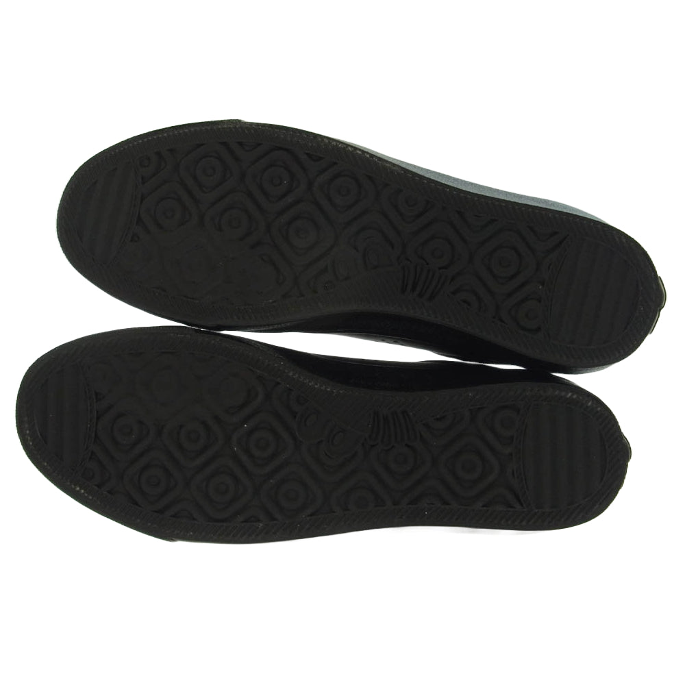 ラストリゾートエービー VM004-Milic Waxed Leather クリスミリック ワックスレザー ローカット スニーカー ブラック系 28.5cm【新古品】【未使用】【中古】