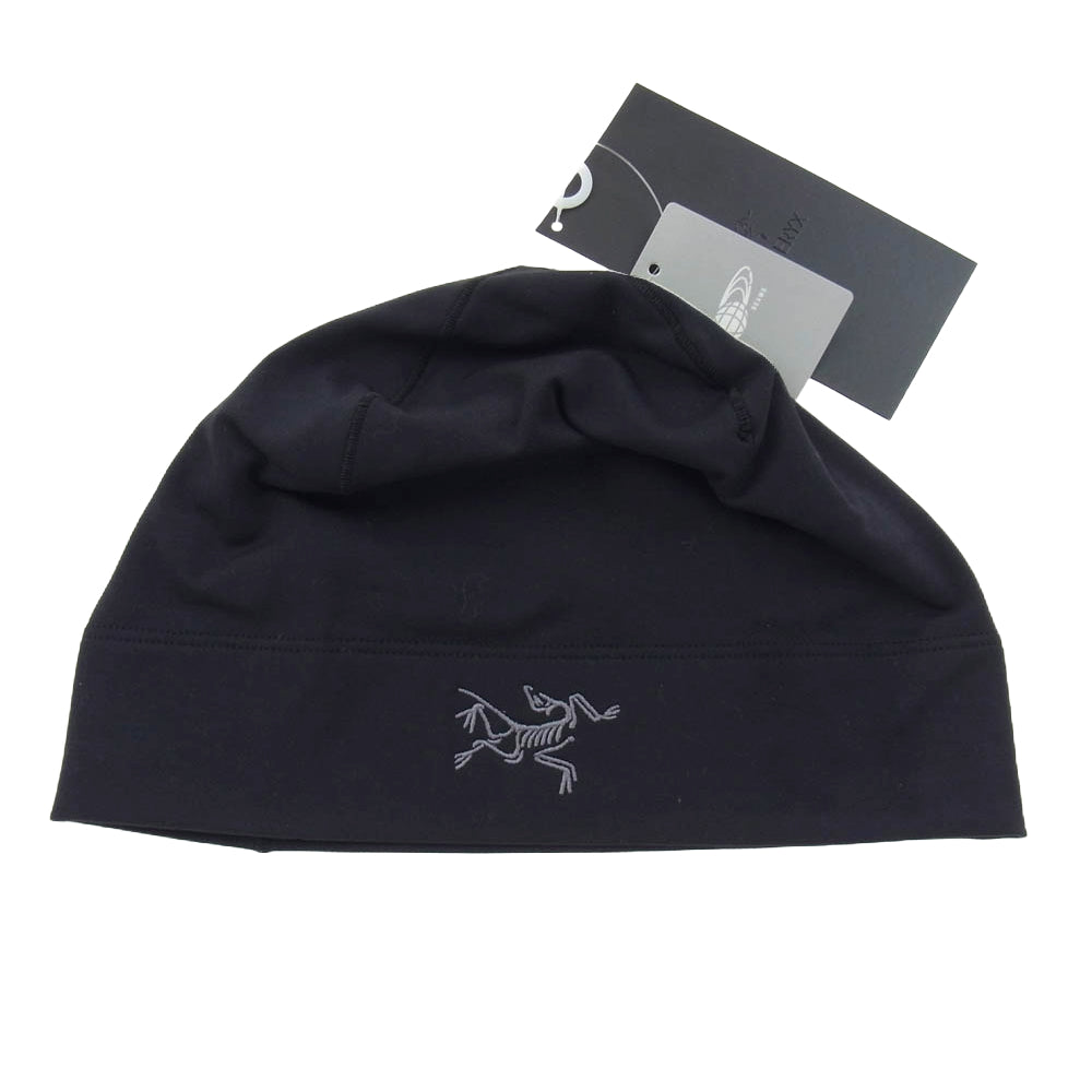 ARC'TERYX アークテリクス X000007284 Rho Toque ロートーク 二重ヘム キャップ 帽子 ブラック系 L XL【新古品】【未使用】【中古】