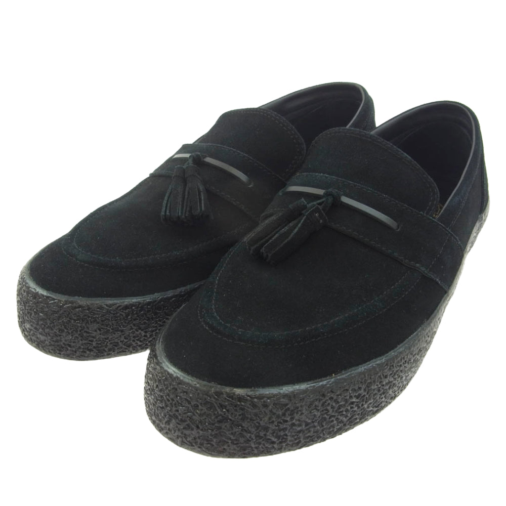 ラストリゾートエービー VM005-SUEDE タッセル ローファー スエード スニーカー ブラック系 28.5cm【新古品】【未使用】【中古】