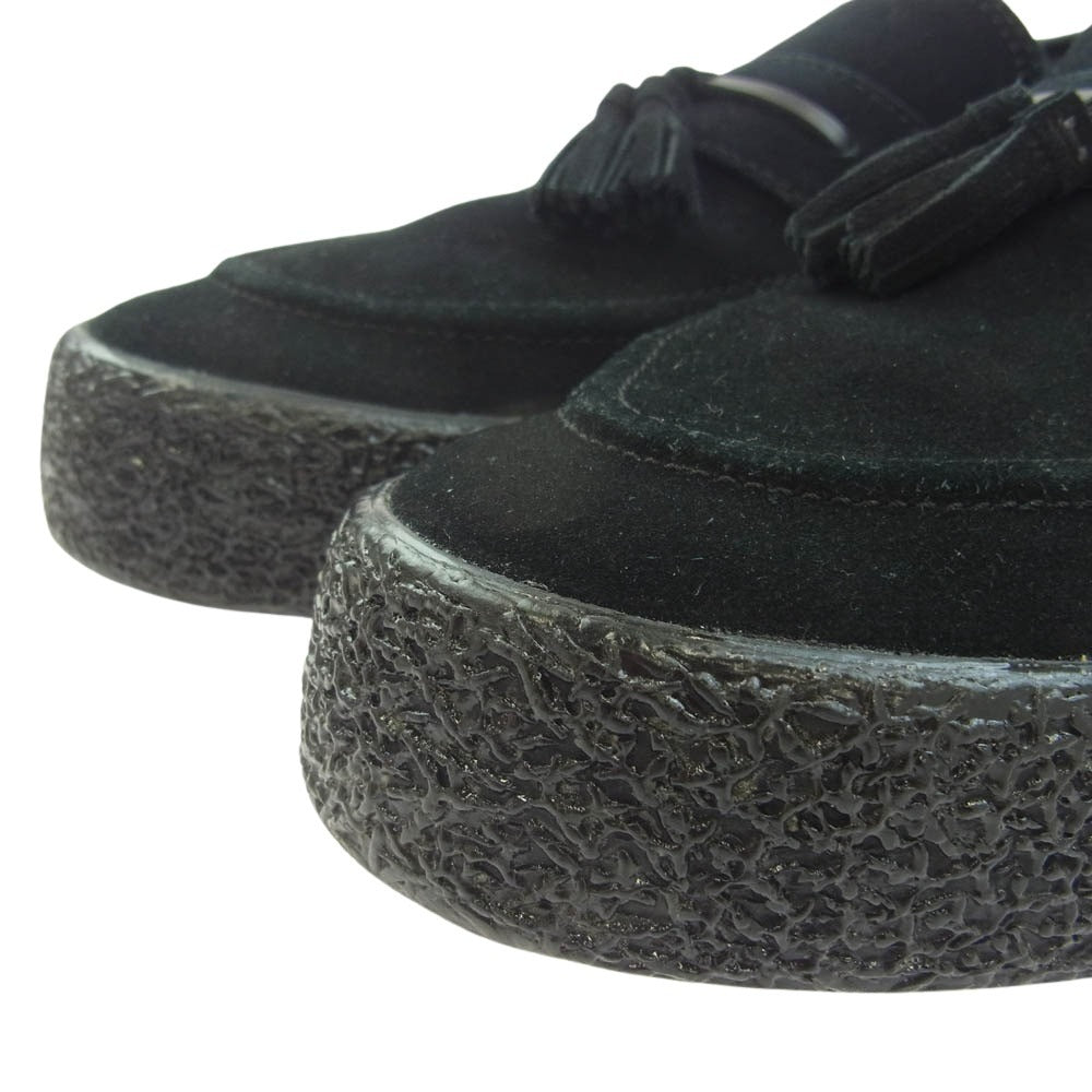 ラストリゾートエービー VM005-SUEDE タッセル ローファー スエード スニーカー ブラック系 28.5cm【新古品】【未使用】【中古】