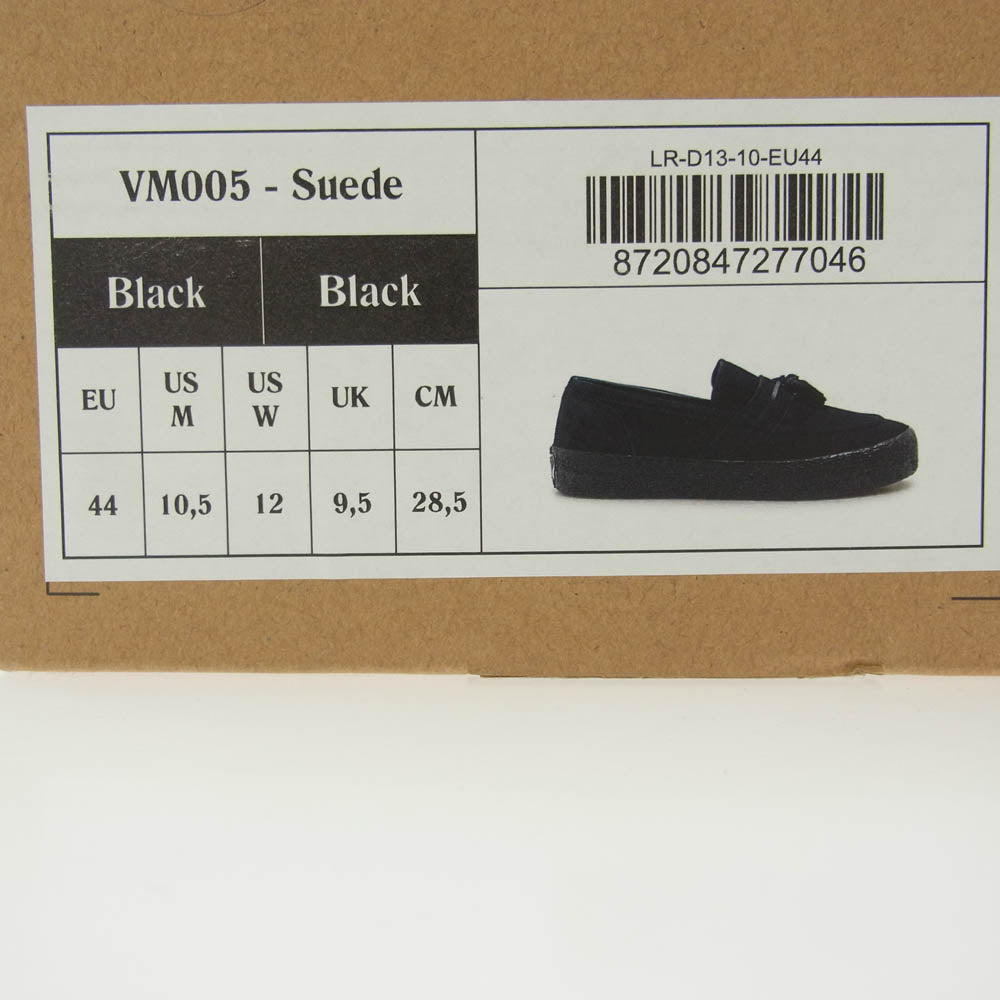 ラストリゾートエービー VM005-SUEDE タッセル ローファー スエード スニーカー ブラック系 28.5cm【新古品】【未使用】【中古】