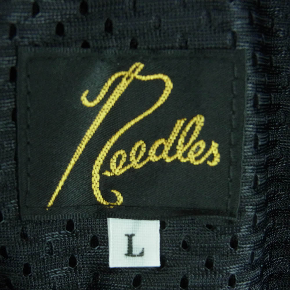 Needles ニードルス 21AW LQ405 フリークスストア別注 NARROW TRACK PANTS ナロー トラック パンツ サイドライン ジャージ ブラック系 チャコール系 L【新古品】【未使用】【中古】