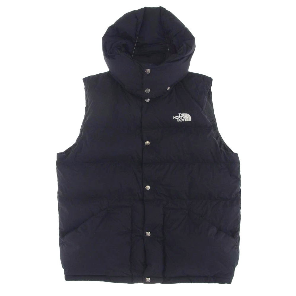 THE NORTH FACE ノースフェイス ND92231 CAMP Sierra Vest キャンプ シエラ ダウン ベスト ブラック系 L【中古】