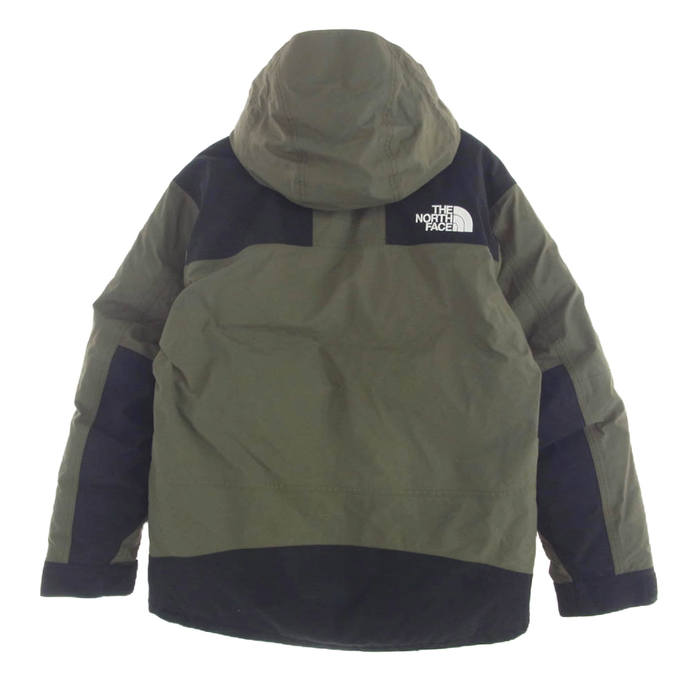 THE NORTH FACE ノースフェイス ND91930 Mountain Down Jacket マウンテン ダウン ジャケット ニュートープ モスグリーン系 ブラック系 L【中古】