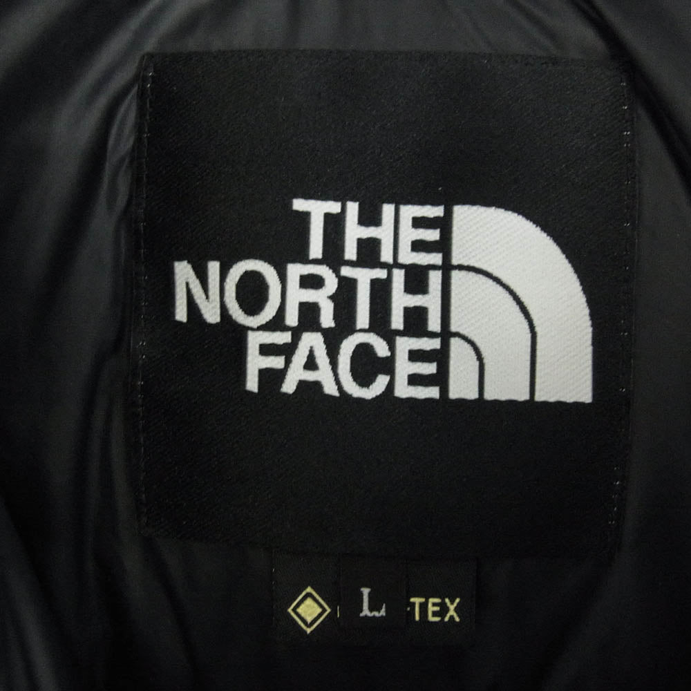 THE NORTH FACE ノースフェイス ND91930 Mountain Down Jacket マウンテン ダウン ジャケット ニュートープ モスグリーン系 ブラック系 L【中古】