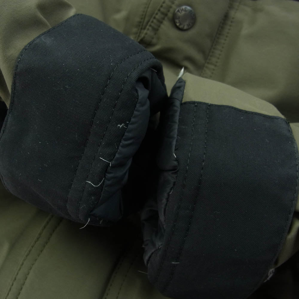 THE NORTH FACE ノースフェイス ND91930 Mountain Down Jacket マウンテン ダウン ジャケット ニュートープ モスグリーン系 ブラック系 L【中古】