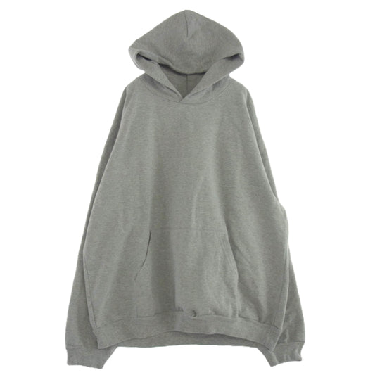 ロサンゼルスアパレル 14oz ヘビーフリース プルオーバー フーディ パーカー グレー系 XXL【中古】