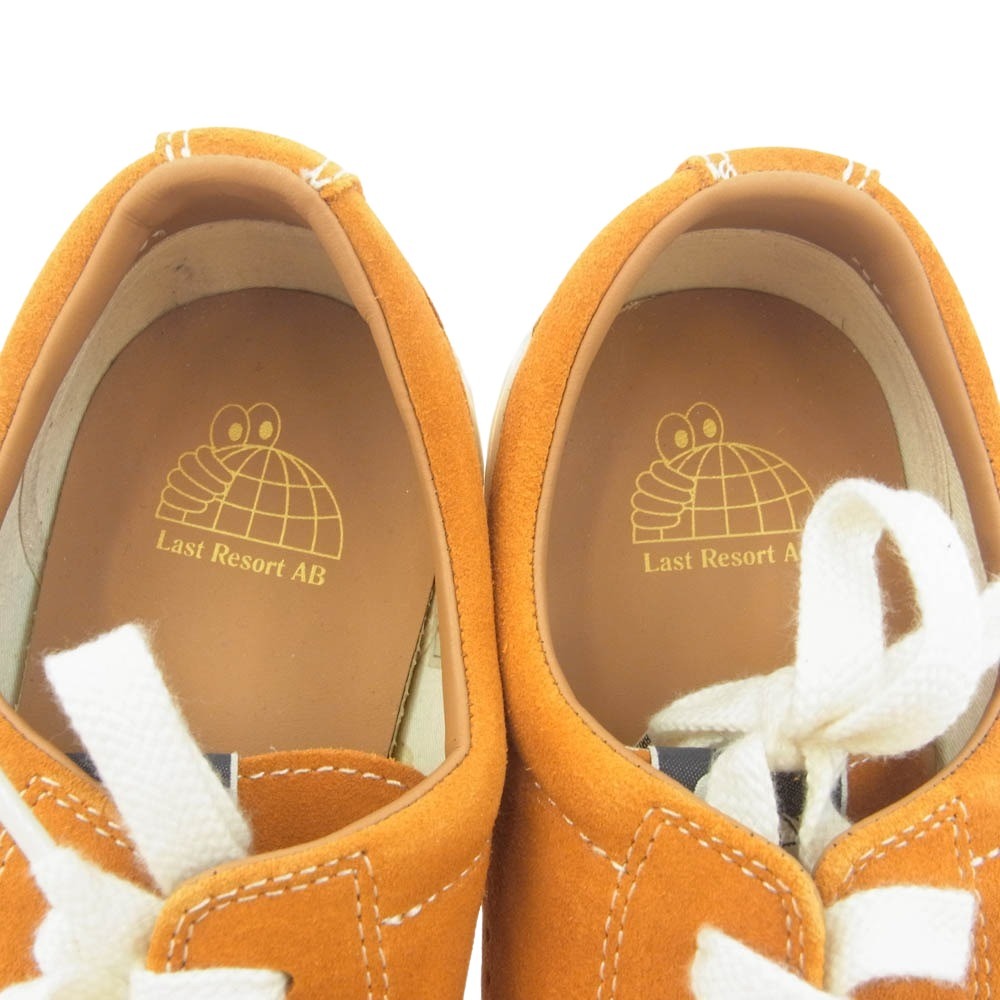 ラストリゾート エービー VM003 スエード ローカット スニーカー オレンジ系 ライトブラウン系 29cm【中古】