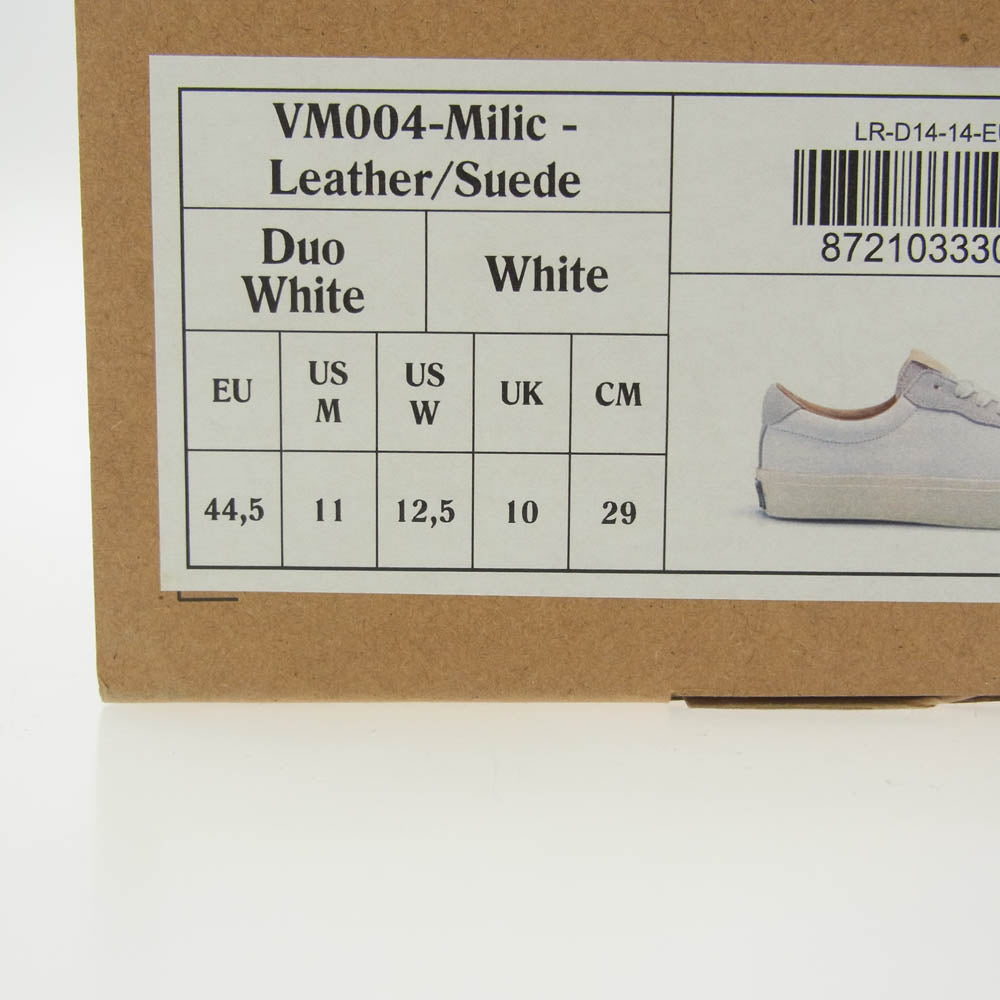 ラストリゾート エービー VM004 Millic レザー スエード スニーカー ホワイト系 29cm【中古】