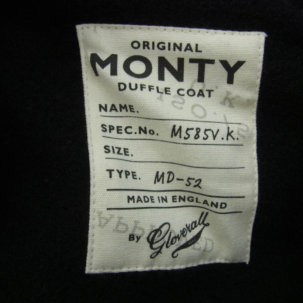 Gloverall グローバーオール duffle coat ダッフル コート ブラック系 XL【中古】