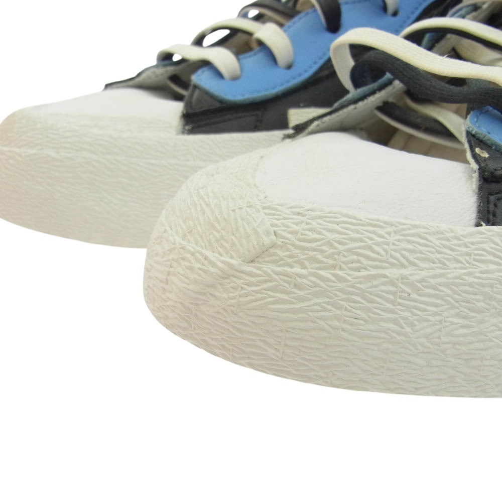 NIKE ナイキ BV0072-001 × sacai サカイ BLAZER MID BLACK  BLUE ブレーザー ミッド ブラック ブルー スニーカー ブラック系 ホワイト系 ブルー系 30cm【中古】