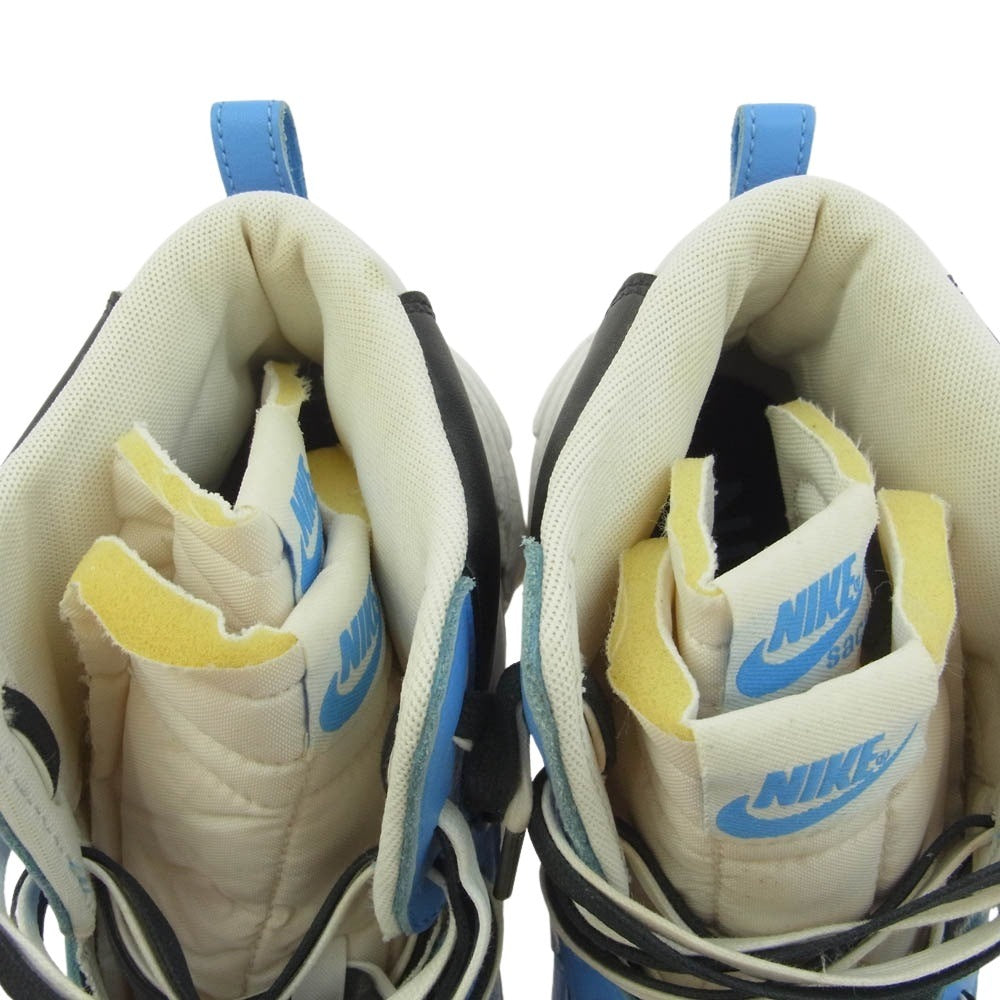 NIKE ナイキ BV0072-001 × sacai サカイ BLAZER MID BLACK  BLUE ブレーザー ミッド ブラック ブルー スニーカー ブラック系 ホワイト系 ブルー系 30cm【中古】