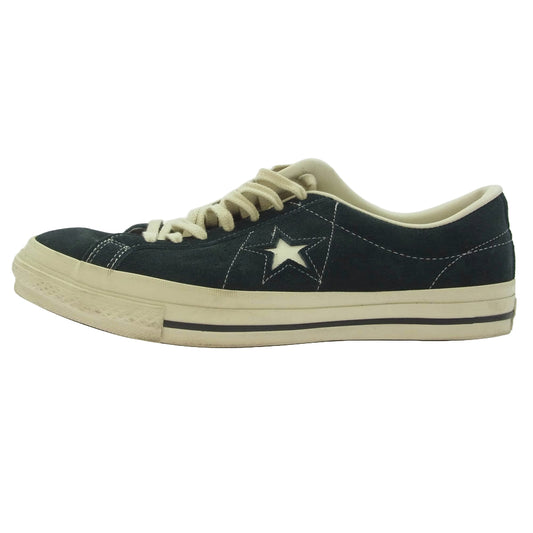 CONVERSE コンバース 35200770 BILLY'S ビリーズ別注 Exclusive One Star J Suede Aged Navy ワンスター スウェード エイジドネイビー スニーカー ブラック系 29cm【美品】【中古】