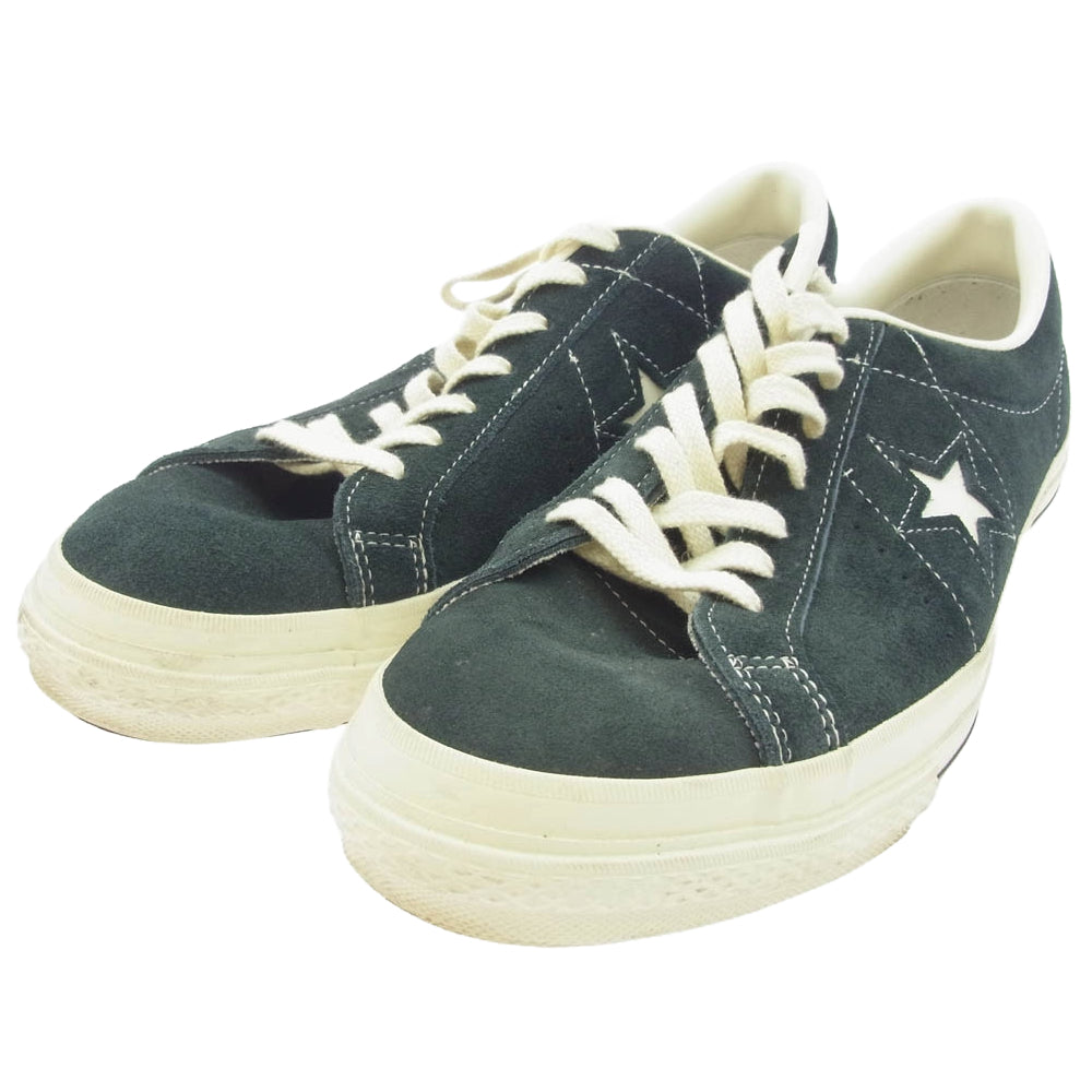 CONVERSE コンバース 35200770 BILLY'S ビリーズ別注 Exclusive One Star J Suede Aged Navy ワンスター スウェード エイジドネイビー スニーカー ブラック系 29cm【美品】【中古】