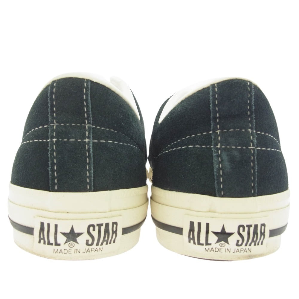 CONVERSE コンバース 35200770 BILLY'S ビリーズ別注 Exclusive One Star J Suede Aged Navy ワンスター スウェード エイジドネイビー スニーカー ブラック系 29cm【美品】【中古】