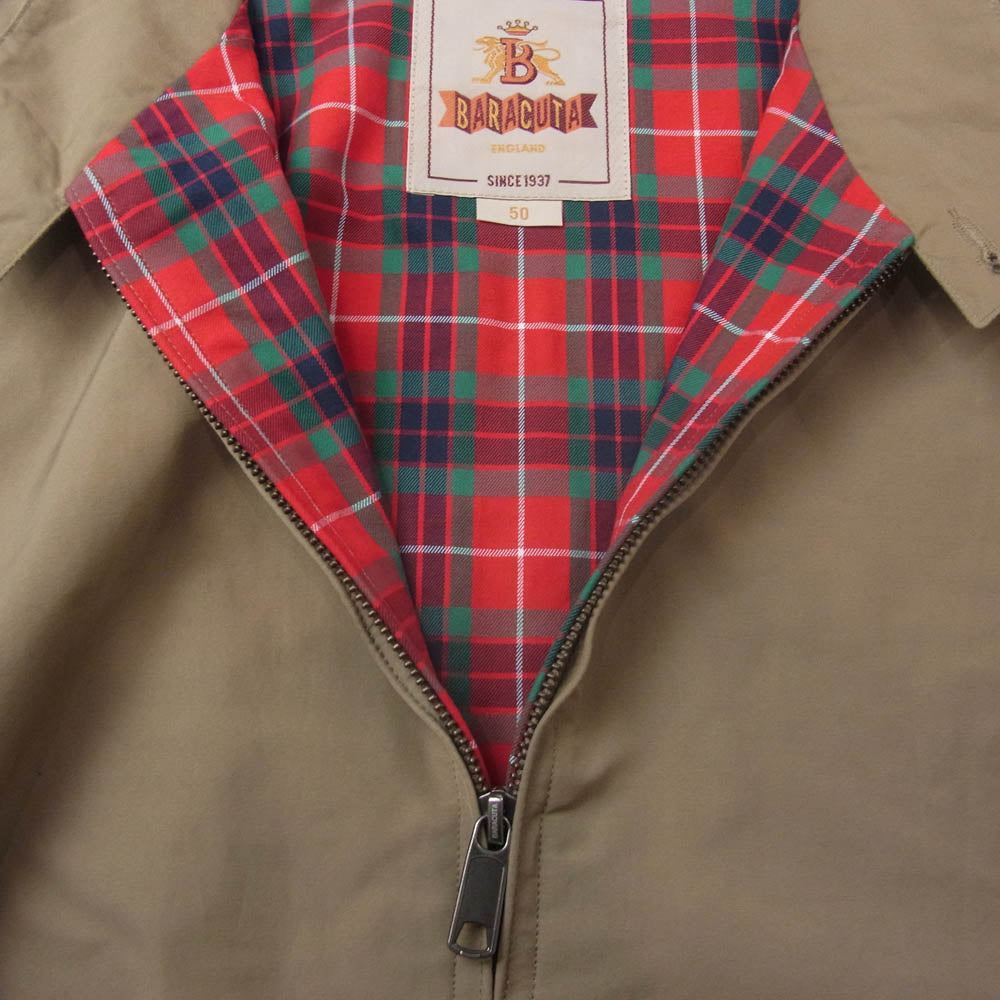 BARACUTA バラクータ 英国製 000339 G9 ハリントン ジャケット ベージュ系 50【中古】