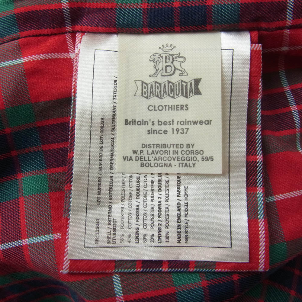 BARACUTA バラクータ 英国製 000339 G9 ハリントン ジャケット ベージュ系 50【中古】