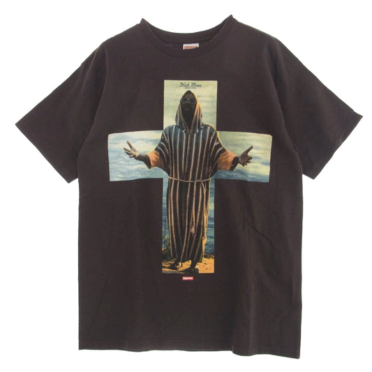 Supreme シュプリーム 12AW Black Moses Tee ブラック モーゼス プリント 半袖 Tシャツ ブラウン系 M【中古】