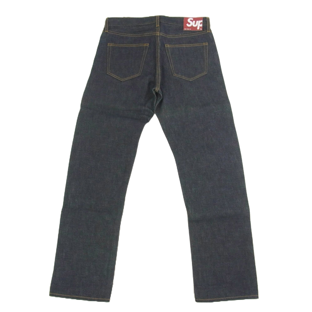 Supreme シュプリーム Rigid Slim Jean リジット スリム ジーンズ デニム パンツ 32【美品】【中古】