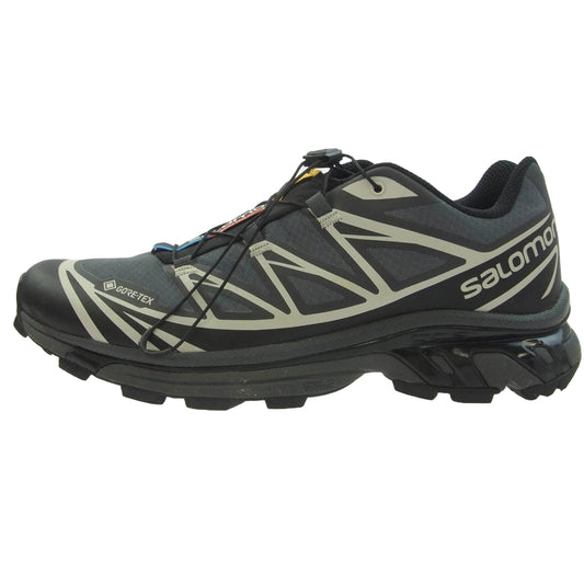 salomon サロモン 416635 XT-6 GTX スニーカー ブラック系 グレー系 26.5cm【中古】