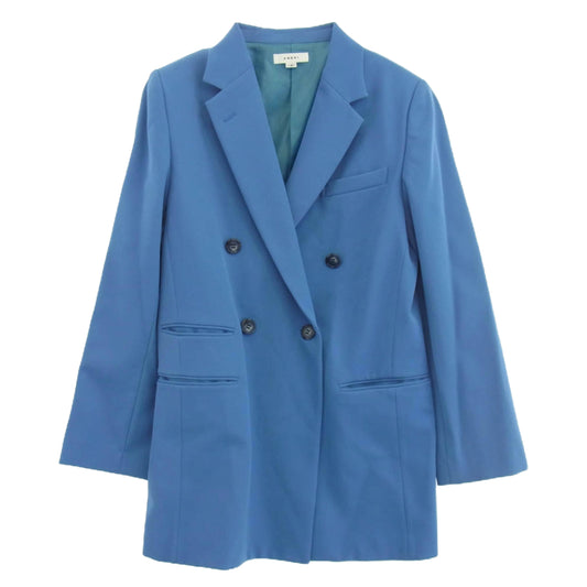 アメリ CLASSIC MINIMAL TAILORED JACKET クラシック ミニマル テーラードジャケット ブルー系 M【中古】