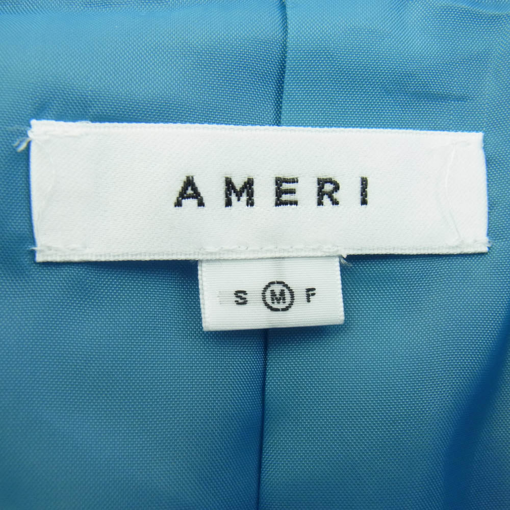 アメリ CLASSIC MINIMAL TAILORED JACKET クラシック ミニマル テーラードジャケット ブルー系 M【中古】