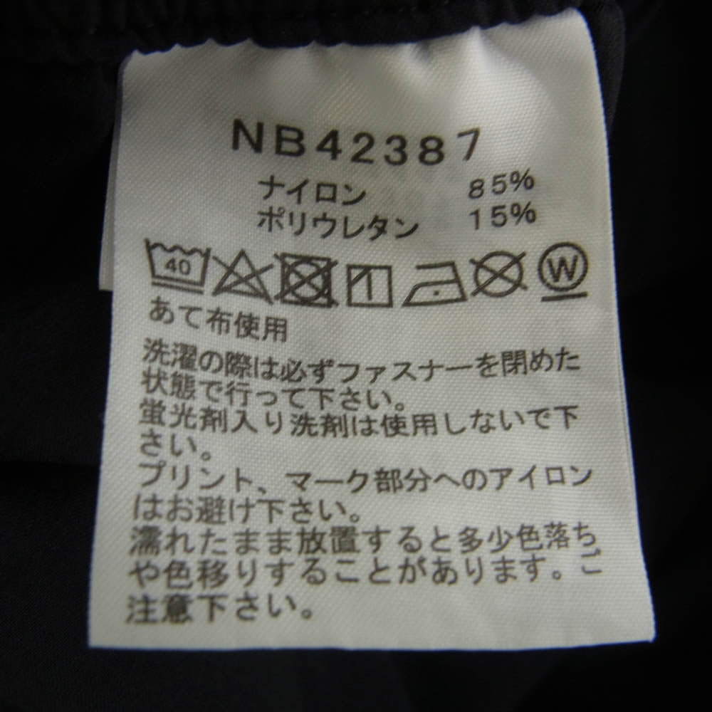 THE NORTH FACE ノースフェイス NB42387 フレキシブル ショーツ ストレッチ ナイロン ショート パンツ ブラック系 M【中古】