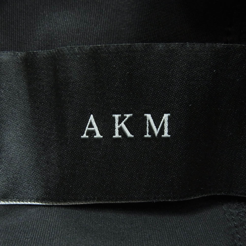 AKM エイケイエム BSL013 LUXE163 BROWN BUNNY NEW SHORT PT BIG LOGO サイドライン ショート パンツ ショーツ ブラック系 L【中古】